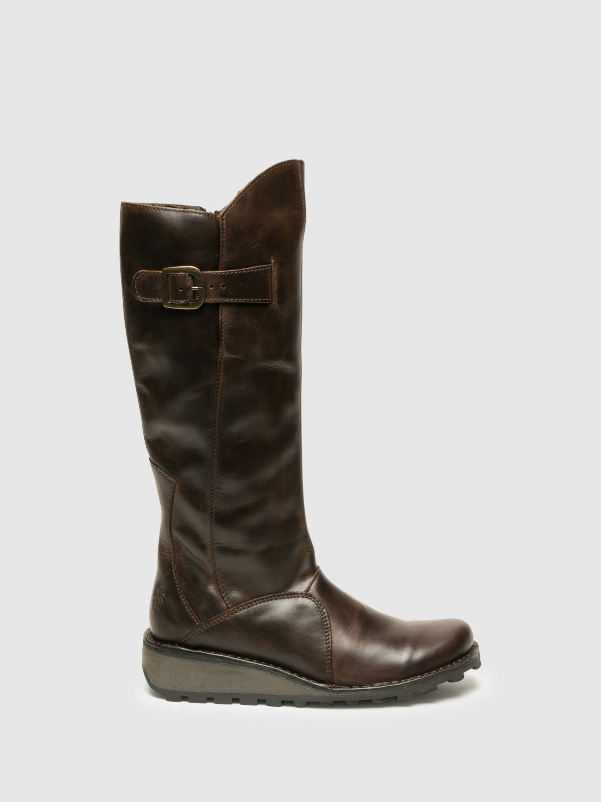 Fly London SaddleBrown Zip Up Boots